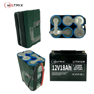 Блок батарей лития длинной жизни 12v 12.8v 18ah LiFePO4 безуходный