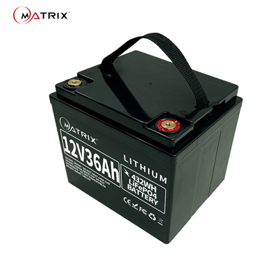Батарея лития Глубок-цикла LFP 12v 36ah для ATM/переключателя запасного освещения/сети