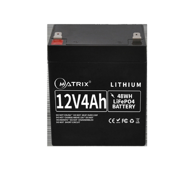 батарея лития замены лития LiFePo4 12V 4Ah для резервной копии UPS