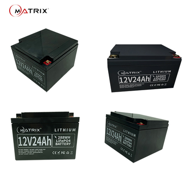 глубокая батарея лития цикла 12V24Ah для CCTV ATM включений питания серверов резервного