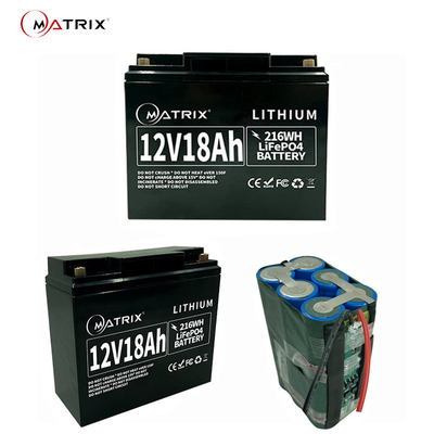 Накопление энергии 12,8 батарей 4S3P цикла лития v 18ah глубоких для CCTV UPS СОЛНЕЧНОГО