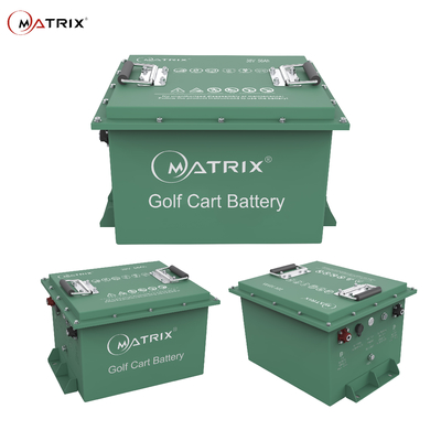 глубокая батарея ЛиФеПО4 тележки для гольфа цикла 56Ах 36В от матрицы с легким весом