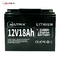 Блок батарей лития длинной жизни Lifepo4 цикла 12.8v 18ah батареи 12v CCTV глубокий
