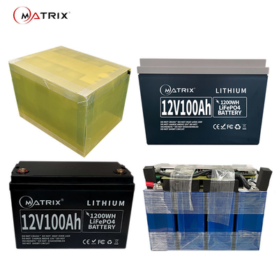 солнечные батареи цикла батареи Lifepo4 панели солнечных батарей 12v100ah глубокие