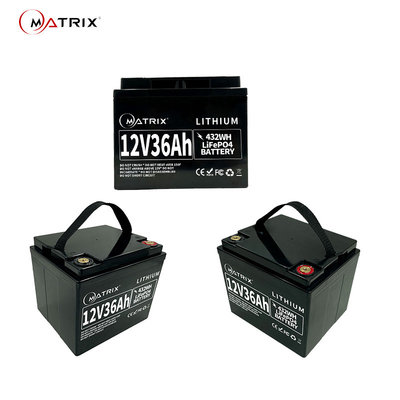 Батарея лития 4S6P LiFePO4 12V 36Ah для переключателя сети серверов компьютеров