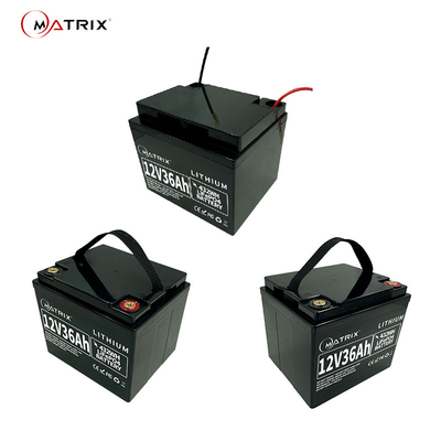 Батарея лития 4S6P LiFePO4 12V 36Ah для переключателя сети серверов компьютеров