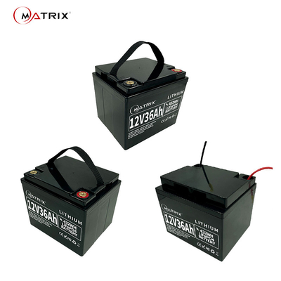 Батарея лития 4S6P LiFePO4 12V 36Ah для переключателя сети серверов компьютеров