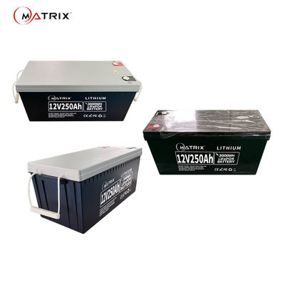 Солнечная батарея 12volt 250ah цикла портативного лития глубокая для домашней энергии